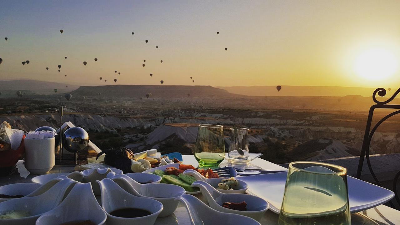 Eyes Of Cappadocia Cave Hotel Üçhisar Buitenkant foto